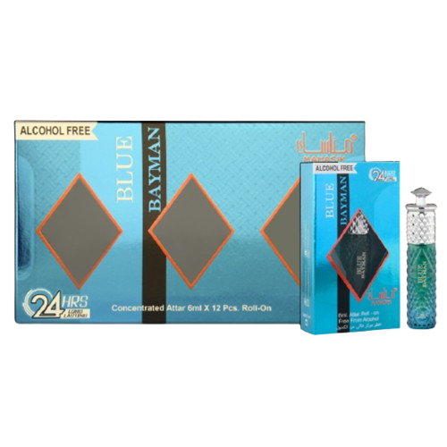 Manasik Blue Bayman Roll on 6 ml Alcohol free
