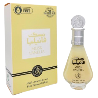 Al Fakhr Musk Vanelia 20 ml Alcohol Free roll