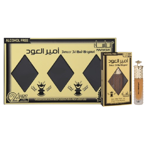 Manasik Ameer Al Oud Original Roll on 6 ml