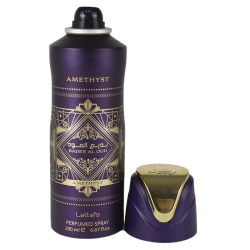 Lattafa Bade'e al Oud Amethyst Deo Perfumed Body Spray 200 ml