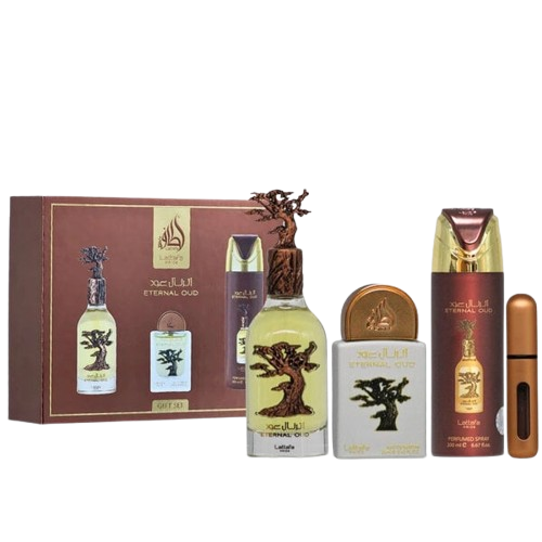 Lattafa Eternal Oud Giftset 4 pcs. 100 ml EDP