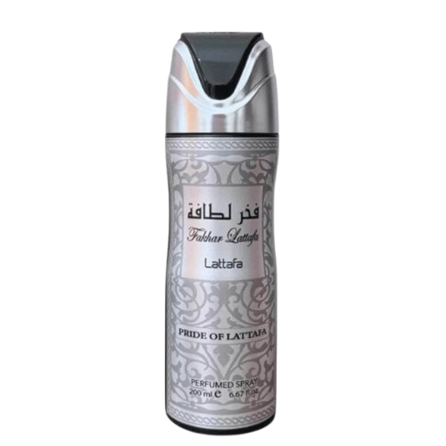 Lattafa Fakhar Silver Men Deo Perfumed Body Spray 200 ml