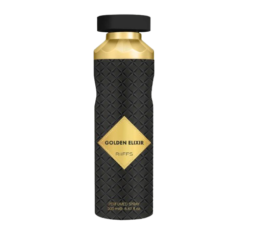 Riiffs Golden Elixir  Deo Perfumed Body Spray 200 ml