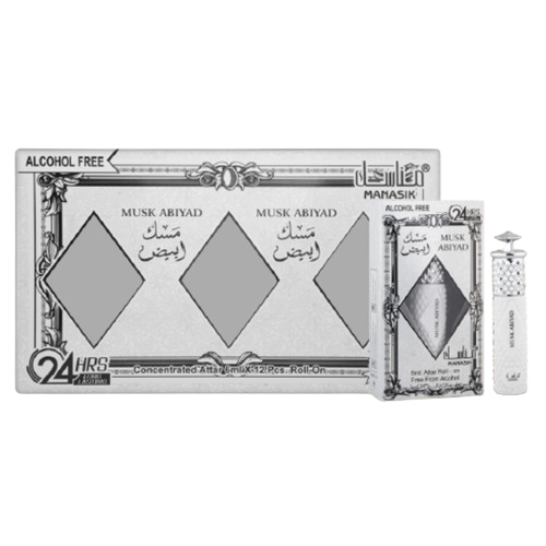 Manasik Musk Abiyad Roll on 6 ml