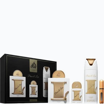 Lattafa Pride Peace & Love EDP 100 ml giftset