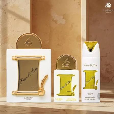 Lattafa Pride Peace & Love EDP 100 ml giftset