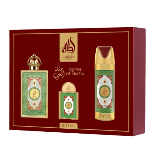 Lattafa Queen of Arabia Giftset 4 pcs. 100 ml EDP