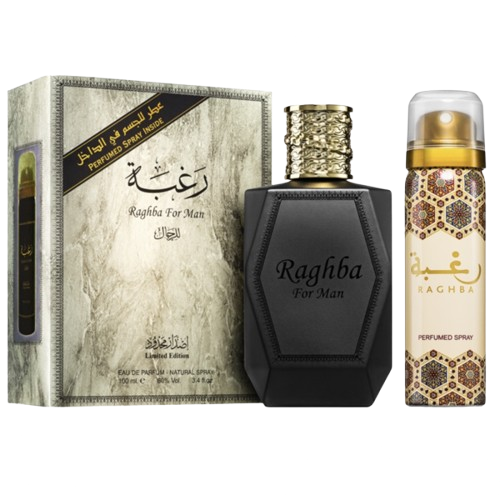 Lattafa Raghba Men EDP 100 ml + Deo 50 ml