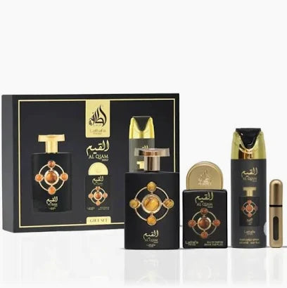 Lattafa Al Qiam Gold Giftset 4 pcs. 100 ml EDP